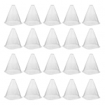 20 tk taimekaitsekate Kerge pooll&auml;bipaistev hingav pealmine vihma p&auml;ikesevalguse v&auml;ltimise kelluke taimed