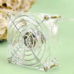 Hamster Cooling Fan with Cool Light Easy to Install Acrylic Keep Summer Bunny for