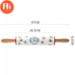 P&otilde;hjamaade loominguline keraamiline taignarull, suur k&ouml;&ouml;k taignarulli trumli tegevus Mittenakkuvad pelmeenid tainarullid kondiitritooted k&uuml;psetust&ouml;&ouml;riistad