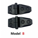 2 tk ABS Auto Mootorikatte Ukse Hingede Dekoratsioonikate Liist Suzuki Jimny JB64 JB74 2018- V&auml;liskujunduse Tarvikud 2Set Model B