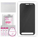 apgo Hydrogel Privacy Matte Screen Protector for Samsung Galaxy Xcover 4s, Anti Spy, Hydrogel Film, Flexible, Soft TPU with positioning layer easy ins