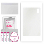 apgo Protective Skin Sticker for the back compatible with HTC A101, Wrap Film, Foil, Vinyl - Pattern Matte Transparent