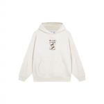 Vooder Logo Tr&uuml;kiga Pullover Pikkade Varrukatega Huppar Unisex Topid &Auml;ravalge AWDT065-3 M