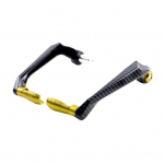 Mootorratta sidurikaitse ideaalse kangi asendi vahetus, kauakestev mootorratta k&auml;ekaitse modifikatsiooniosa Mootorratta tarvik kuldne