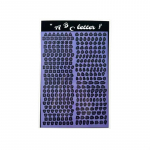 Armas suurt&auml;htedega v&auml;iket&auml;htedega inglise t&auml;htedega kirjatarvete kleebised albumifotode jaoks &Auml;&auml;rekaunistused V&auml;ljal&otilde;igete albumi planeerija p&auml;eviku sisekujundus