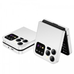 Klassikaline v&auml;rviline &uuml;mberp&ouml;&ouml;ratav mobiiltelefoni automaatne k&otilde;ne salvestamine FM-raadio kiirvalimis Magic Voice GSM kahe SIM-kaardiga lukustamata kokkupandavad mobiiltelefonid must