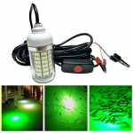 12 V LED roheline veealune &ouml;&ouml;p&uuml;&uuml;givalgusti Crappie Shad Squid One Size