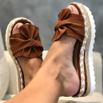 Kiilud Naiste Kontsad Suvine Mood Vibu Disain Platvormsandalid Naiste Sussid Elegantne Suur Suurus Kingad Chaussure Femmes 35