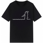 R&otilde;&otilde;msad mood T-s&auml;rgid La Linea The Line Osvaldo Cavandoli TV Mehed Naiste Stiil T&auml;navar&otilde;ivad T-s&auml;rgid &Uuml;markaelusega vabaaja topid Camisetas XXL