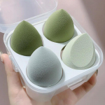 4tk Jumestusk&auml;sn Blender Beauty Egg Cosmetic Puff Pehme jumestusk&auml;snad Puudripuhv Naiste meigitarvikud Ilut&ouml;&ouml;riistad