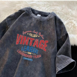 T&auml;navanaised Mehed Puuvillane pestud T-s&auml;rk Malibu Beach Lihtne kirjatr&uuml;kiga T-s&auml;rk Moodne lahtised topid Naiste vabaaja riided Suures suuruses S