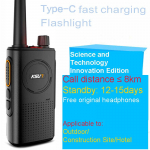 Laetav &otilde;huke Uhf traadita 16-kanaliline raadiosaatja Science Version