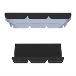 Aiakiige kattekomplekt Kiige varikatuse vahetus Veekindel kiik, p&auml;ikese UV, Rakendatav terrassi aiale One Size