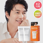 Monsieur J Moisture Sun Essence Double Plan (50ml+50ml), Korean men's popular cosmetics