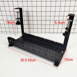 Puurimist ei vaja pikendada laua all kaablihaldus Metallist kaablialus laua all koos klambriga, sisset&otilde;mmatava vooluriba juhtmehoidikuga