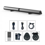 BS-56 teler arvuti lauaarvuti BT stereo eemaldatav juhtmevaba heliriba &Uuml;livalju lava stereoruum must