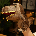 1 tk konnakrokodillhai dinosauruse pl&uuml;&uuml;sis k&auml;sinukud Elutruud Triceratop Tyrannosaurus Rex k&auml;tenukud lastele t&auml;iskasvanutele muppetid