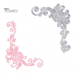 Lillenurga l&otilde;ikamine DIY Scrapbooking Fotoalbumi Decor Reljeeftrafarett h&otilde;be