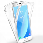 360&deg; t&auml;iskaanega silikoonist telefoni&uuml;mbris iPhone'ile Samsung Huawei Honor Xiaomi Redmi OPPO OnePlus Anti Drop Clear Hybrid PC Hard Coque Honor 9X Russia