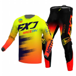 Motokrossi kampsun ja p&uuml;ksikomplektid v&otilde;idus&otilde;idu&uuml;likond Racer Gear Set Off-road MX Enduro MOTO meeste komplektid naiste m&auml;est allam&auml;ge mootorratta kombinatsioon XL-36