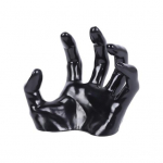 Deemonik&auml;e kuju Halloweeni mustade deemonite k&auml;ed skulptuur seinale kinnitatav &otilde;udne kuradi k&auml;te ornament peotarbed C