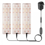 T&auml;isspektriga LED taimekasvatusvalgusti tahvli lisavalgusti toataimede seemikute kasvatamiseks One Drag Three US Plug Cold Light