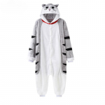Armas kassip&uuml;kse koos sussidega Kitty pidžaama Kigurumi t&auml;iskasvanutele m&otilde;eldud kodur&otilde;ivaste &uuml;ldriietus Halloweeni peo&uuml;likonnad XL(fit 174cm-183cm)