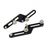 Mootorratta tuuleklaasi regulaatorid, esiklaasi kronsteini vahetus SUZUKI V-STROM 650 DL650 jaoks must