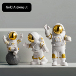 Astronaudi kuju Kujuke Kuu Kosmosemees Skulptuur Hariv m&auml;nguasi Laualaud Kodukaunistus Astronaudi ornament Modell Kingitus