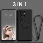 Magnetiline hoidik&uuml;mbris Samsung Galaxy S24 S23 S22 S21 Ultra Plus S20 FE Note 20 S24 FE vedela silikoonkatte jaoks Samsung S22 Ultra