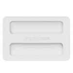 Silikoonist r&ouml;stri kaas R&ouml;steri kate Leivamasina kate R&ouml;steri seade &Uuml;lemine kate Leivamasina kate V&otilde;ileivamasina osad valge