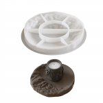 Trendikas suur ovaalne vastupidav silikoonvorm vaigukastide jaoks Epoksiidaluse n&otilde;udevormide jaoks K&auml;sit&ouml;&ouml;tarvikute ehete hoidiku valmistamine