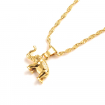 Bangrui ema lapsed kuldsed v&otilde;lusid elevandi ripats kaelakee meeste moe ehete tehas hulgim&uuml;&uuml;k pulmad pruudipeo kingitused