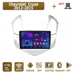 Android Carplay autoraadio Chevrolet Cruze 2012-2015 multimeediumipleieri peakomplekti stereo-GPS-i navigatsioonis&uuml;steemi jaoks BT WIFI 2+32GB 1+16GB h&otilde;be