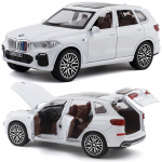 BMW X5 xDrive40 Linnamaastur Simulatsioon Valuvalu & M&auml;nguautod Heli & Valgus Tagasit&otilde;mmatav Auto 1:32 Alloy Collection mudel