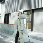 Lumeriiete mantel Parkad Talvejope Naised Kapuutsiga Karusnahakraega Parka Paks Soe Naiste Jakid &Otilde;pilasmantlid Naisteriided XXL roheline