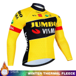 Jalgrattap&uuml;ksid Meeste Talves&auml;rk Meeste Termofliis Bib Team Meeste Mtb Spordikomplekt Pluus Riided Jalgrattariided 2024 &uuml;likond jakk XS