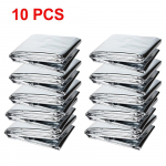 V&auml;ljas avariiolukorras elluj&auml;&auml;mise tekk veekindel SOS esmaabi Kuldne Sliver Rescue kardina foolium termiline s&otilde;jaline tekk 10pcs kuld