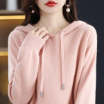 Uus s&uuml;gisstiilis paks kapuutsiga lahtine kampsun naiste kampsun M