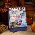 Standing Flip Calendar Desktop Calendar Agenda Organizer Mini lauakalender Student kirjatarbed A