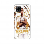 Coque Maniacase pour Samsung Galaxy A42 5G Kylian Mbappe Real Madrid wallpaper celebration