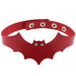 Punk Black Metal Tutt Red Choker Kaelakee Seksikas naeltega kaelarihm rangluu kaelarihm Meeste kaelakeed Hollween naistele Y2K Jewely kingitus