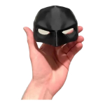 atman Kassimeemi Mask - Huumorikas Must Nahkhiire Mask Kassidele, Ideaalne Lemmiklooma Kost&uuml;&uuml;m Halloweeniks ja Igap&auml;evaseks L&otilde;buks onesize must