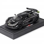 1/32 Koenigsegg Jesko Superauto K&otilde;rge Simulatsiooniga Valatud Metallisulamist Mudelauto Heli Valgus T&otilde;mmatav Tagasi Kogumine Laste M&auml;nguasi Kingitused must