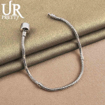 925 sterlingh&otilde;bedane tahke ussiketi k&auml;ev&otilde;ru Moodsad pulmaehted 20CM