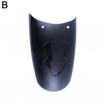 1 PC mootorratta pikendatud eesmine veekindel nahk tagaratas ja esiratta pritsmekaitse, mis sobib mootorratastele X6D3