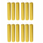 12 TK vaha valmistamise komplektid Naturaalsest vahast lehtede komplektid lastele t&auml;iskasvanutele isetegemise kodukaunistusega k&auml;sit&ouml;&ouml;kingitus kollane