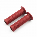 Mootorratta k&auml;epideme k&auml;epideme vintage silikoonkumm 7/8/9-tollise mootorratta k&auml;epideme katte mootorratta mopeedi modifikatsiooni osade jaoks veinipunane v&auml;rv