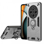 KEYSION P&otilde;rutuskindel soomus&uuml;mbris Xiaomi POCO C75 pehme silikoon+arvuti kaamera kaitser&otilde;nga statiiv telefoni tagakaas POCO C75 jaoks for POCO C75 sinine