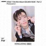 ATEEZ 11. minialbum Golden Hour Pt.2 To Diary For Ver Photocard Postkaart Hongjoong - For (Z)